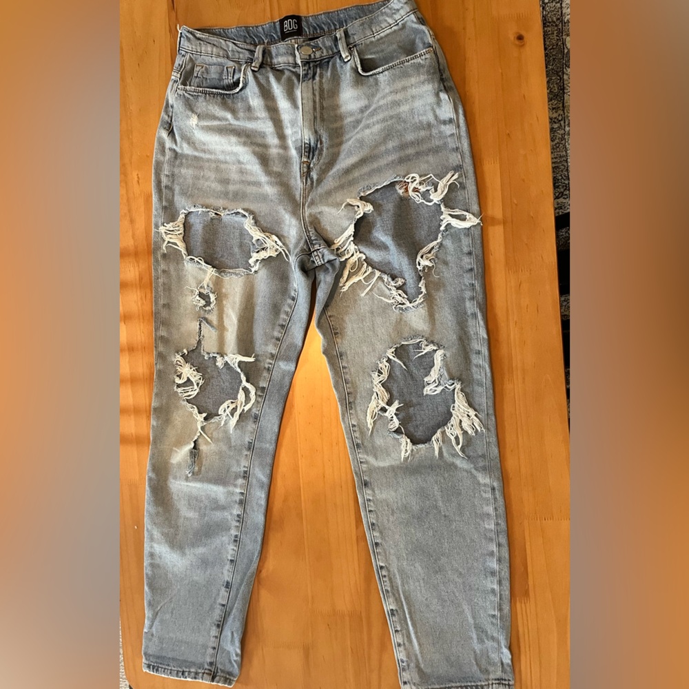 BDG Light Blue Mom High-Rise Jeans